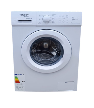Lavadora HONEST High Efficiency 7 kg Blanca | Rendimiento y Ahorro