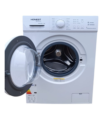 Lavadora HONEST High Efficiency 7 kg Blanca | Rendimiento y Ahorro