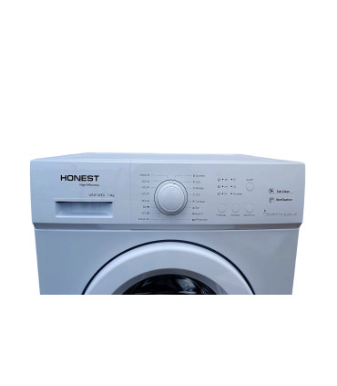 Lavadora HONEST High Efficiency 7 kg Blanca | Rendimiento y Ahorro