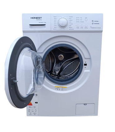 Lavadora HONEST High Efficiency 8 kg Blanca | Eficiencia y Ahorro