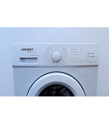 Lavadora HONEST High Efficiency 8 kg Blanca | Eficiencia y Ahorro
