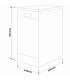 Lavavajillas KROMSLINE 45 cm Blanco | Compacto y Económico
