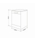 Lavavajillas KROMSLINE 60 cm Inox 4 Programas | Potencia y Ahorro