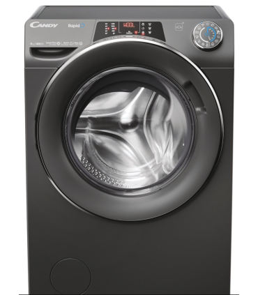 Candy 9kg Clase A 1400 RPM | Eficiencia y Potencia en Gris
