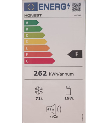 Frigorífico Combi HONEST Blanco 55x180 cm A+