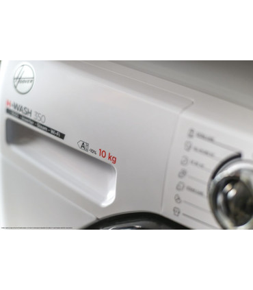 Lavadora HOOVER H3WPS6106TAMB-S, 10 kg, Blanco Clase A -10%