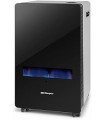 Estufa de Gas ORBEGOZO HBF100 - Llama Azul, Cristal Templado Negro 3800W Categoria A/B