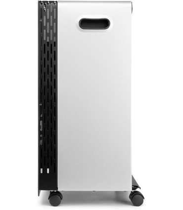 Estufa de Gas ORBEGOZO HBF100 - Llama Azul, Cristal Negro 3800
