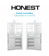 Frigorífico Combi HONEST Blanco 60x185 cm Inverter No Frost