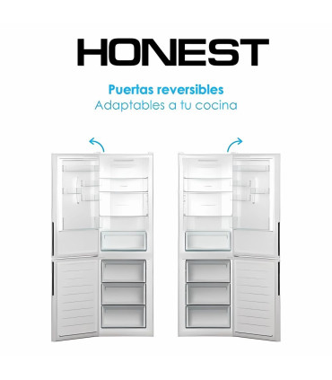 Frigorífico Combi HONEST Blanco 60x185 cm Inverter No Frost