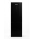 Frigorífico Combi 60x185 cm Puerta de Cristal Negro No Frost